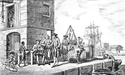 18th century tobacco wharf