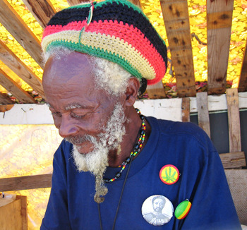 Rastafarian religious leader