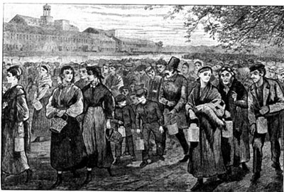 Workers in a factory