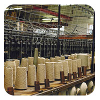 machines in a textile mill