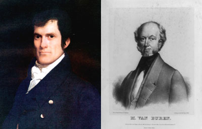 John C. Calhoun and Martin Van Buren