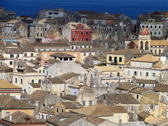 Congested City in Greece