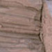 sediment layers preserved in rock