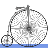 Thumbnail for a timeline of the evolution of the bicycle