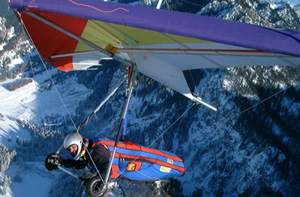 a hang glider