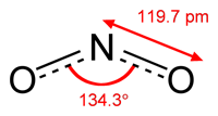 the nitrogen dioxide molecule