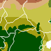Africa showing different climate zones