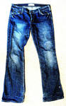 a pair of blue jeans