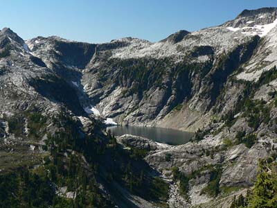 a glacial cirque