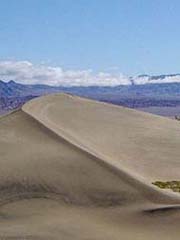 Desert sand dunes