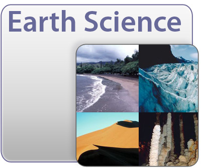 Earth Science: Landscape Features... shore, glacier, dunes, and cave stalagmites.