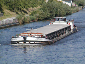 a fishing barge