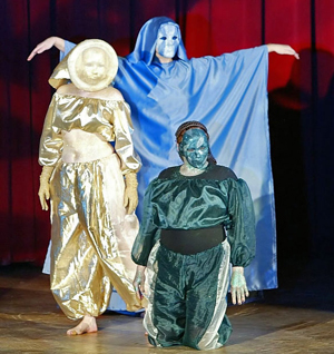 Actors of the masque