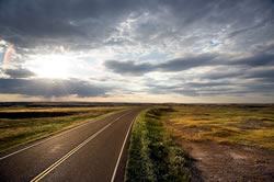 A rural road to nowhere