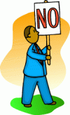 He says no
