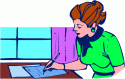 Writing letter