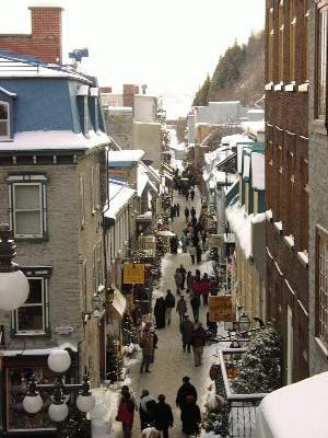 Quebec lowertown