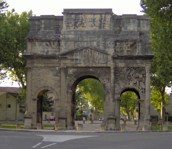 Roman Arch in Orange