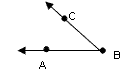 = angle A B C is smaller than 90 degrees