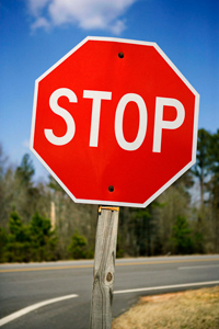 stop sign