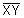 line segment XY