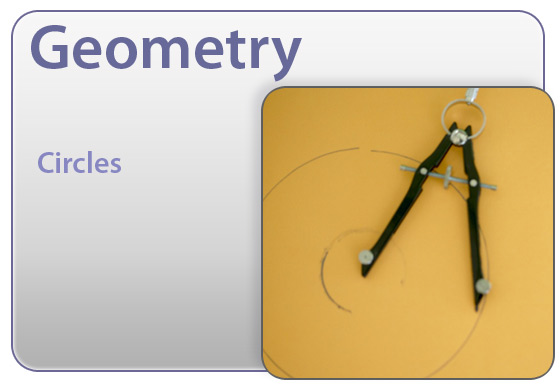 Circle being drawn by a compass