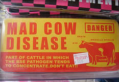 mad cow disease poster