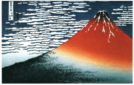 Red Fuji Painting