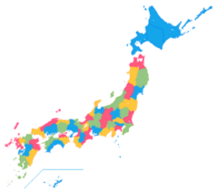 map of japan