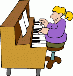 play piano