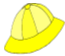 yellow hat