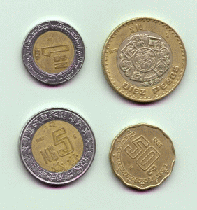 Mexican coins