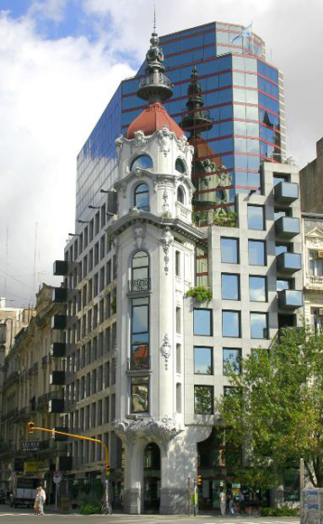 apartment city street corner in Buenos Aires