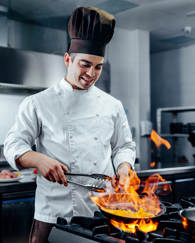 chef cookoing