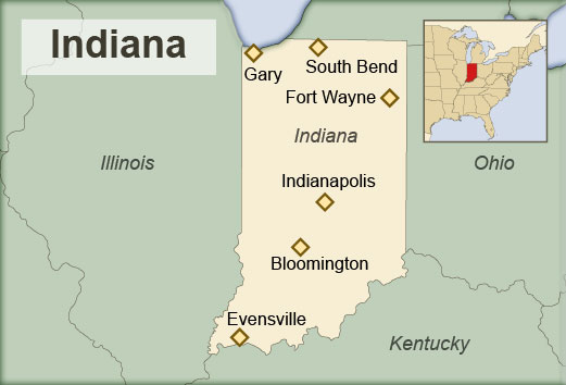 Indiana Map