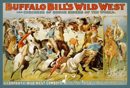 Buffalo Bills Wild West poster