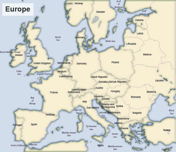 Europe Map