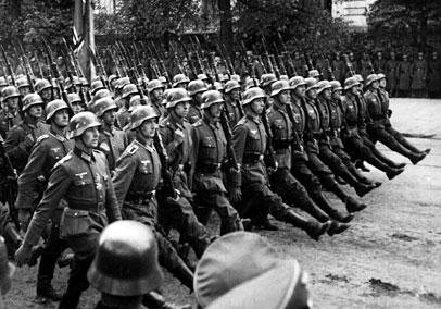 Troops in Warsaw