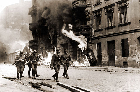 Ghetto uprising in Warsaw