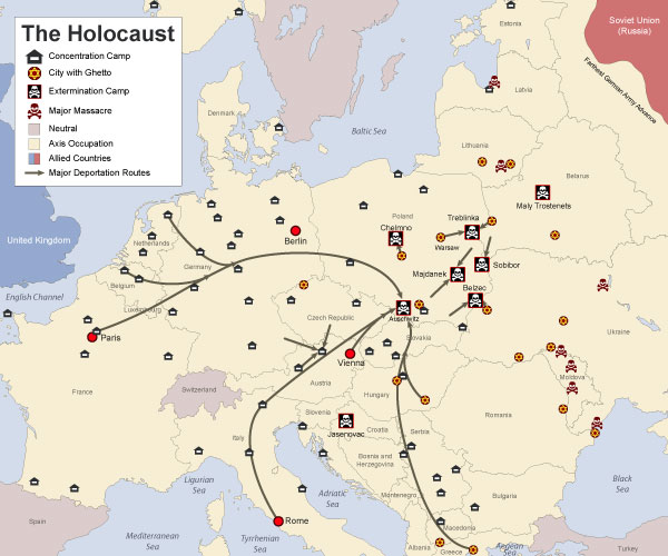 Holocaust Map