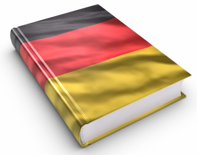 Thinkstock.com: book with German flag Colors