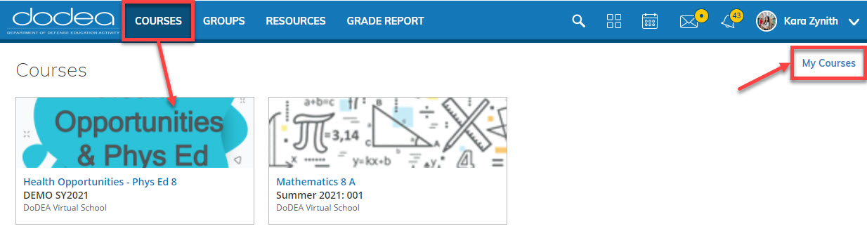 schoology course icons