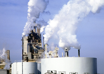 Uneven heating of the earth
