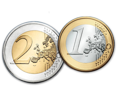 euro coins