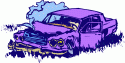 Wreckec car