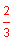 two thirds