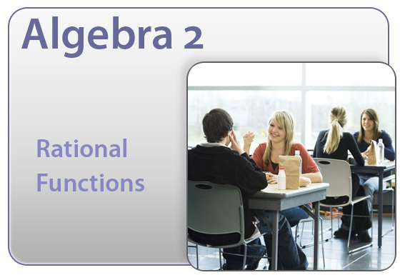 Algebra 2, Radical Functions, students sitting and talking