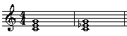 examples of stacked triads