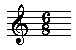 6/8 time signature